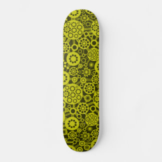 Skateboard Ecosistema - Banana sobre oliva oscura