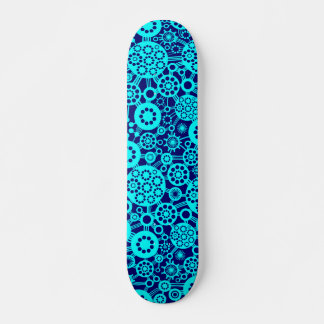 Skateboard Ecosistema - Cian sobre la marina profunda