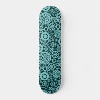 Skateboard Ecosistema: Dejar un verde azul en verde oscuro