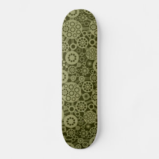 Skateboard Ecosistema - Khaki sobre el olivo oscuro
