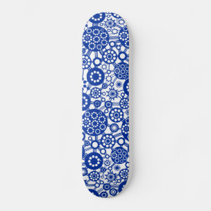 Skateboard Ecosistema - Marina en blanco