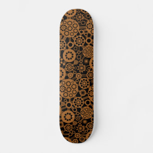 Skateboard Ecosistema - Marrón en negro