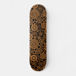 Skateboard Ecosistema - Marrón en negro