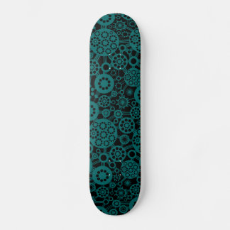 Skateboard Ecosistema - Moss Green sobre el negro
