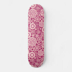 Skateboard Ecosistema - Rosa oscuro en Crimson