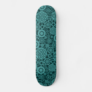Skateboard Ecosistema - Verde oceánico en verde oscuro