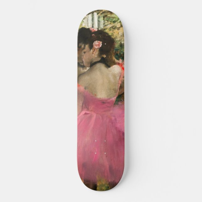 Skateboard Edgar Degas - Bailarinas de rosa (Anverso)