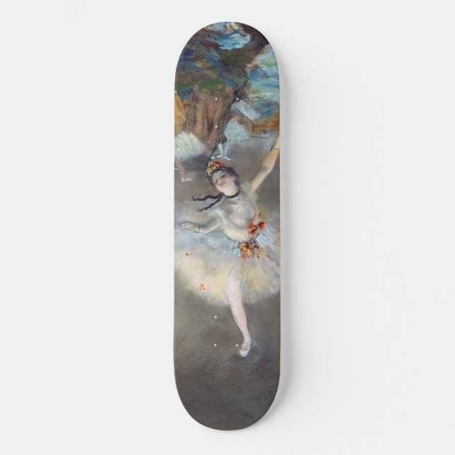 Skateboard Edgar Degas - La estrella / bailarina en el escena (Anverso)
