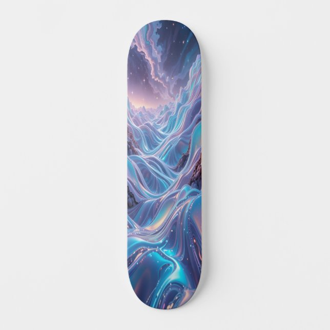 Skateboard Edición de ondas holográficas 2 (Anverso)