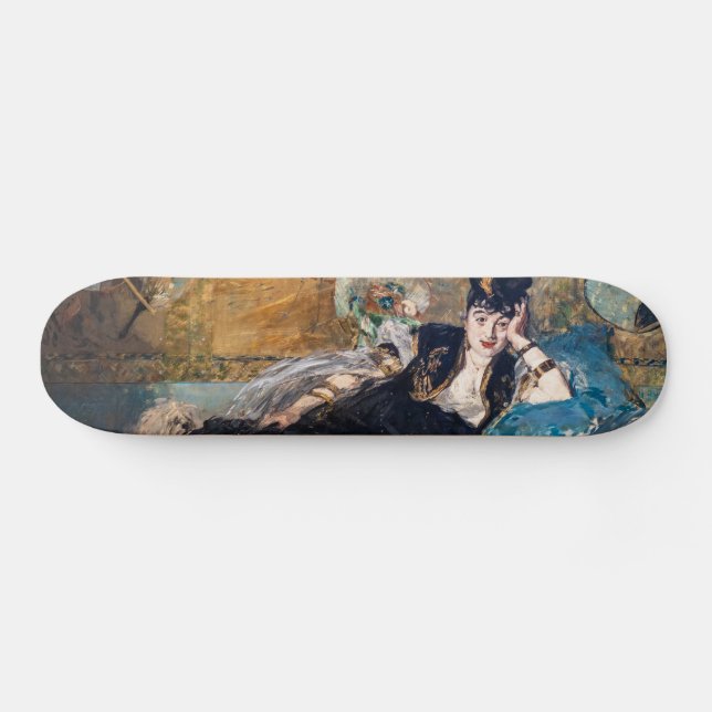 Skateboard Edouard Manet - Dama de fans (Horz)