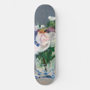 Skateboard Edouard Manet - Flores en un jarrón de cristal