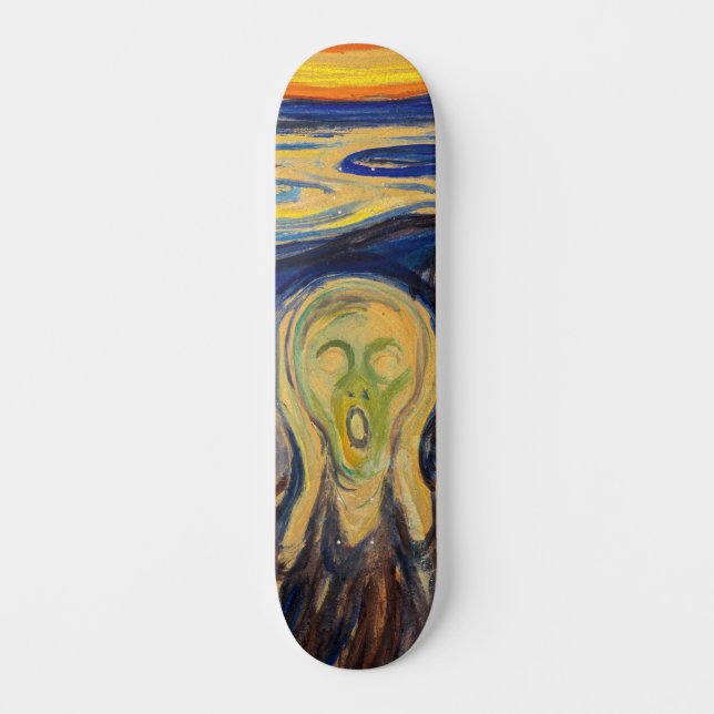 Skateboard Edvard Munch - El Grito 1910 (Anverso)