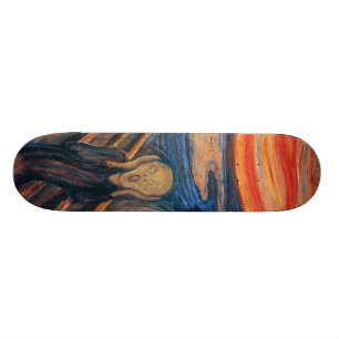 Skateboard Edward masca el grito
