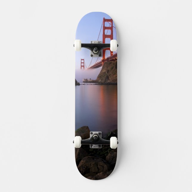 Skateboard EE. UU., California, San Francisco. Golden Gate (Anverso)