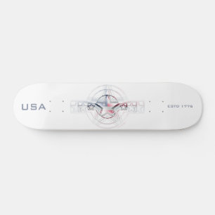 Skateboard EE. UU. Establecido en 1776