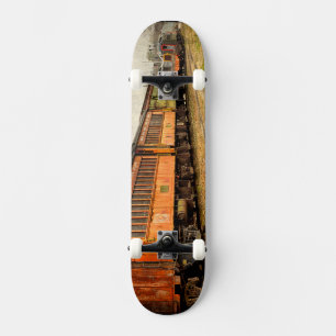 Skateboard EE. UU., Indiana. El Museo del Ferrocarril de Nort