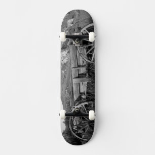 Skateboard EE. UU., Montana, parque estatal Bannack Viejo car