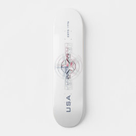 Skateboard EEUU Estd. 1776