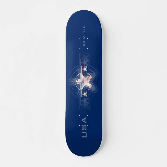 Skateboard EEUU Estd. 1776 (Anverso )