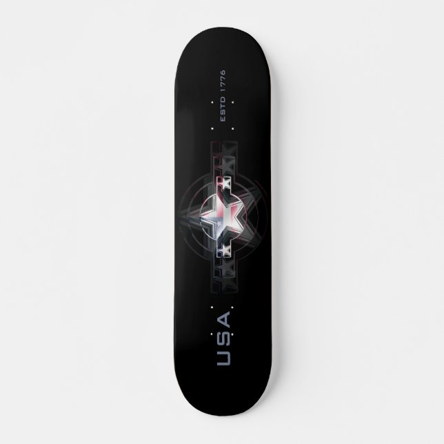 Skateboard EEUU Estd. 1776 (Anverso )