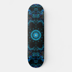 Skateboard Efecto Aqua Kaleidoscope,