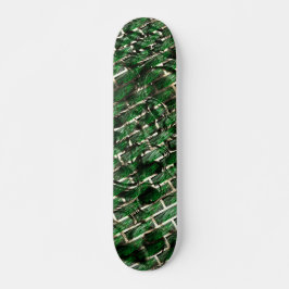 Skateboard ¿Efecto de la pared verde y burbujas más oscuras?