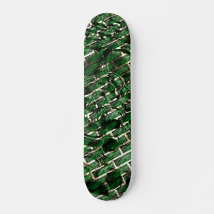 Skateboard ¿Efecto de la pared verde y burbujas más oscuras?