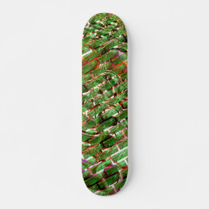Skateboard ¿Efecto de pared verde y color salmón de burbujas?