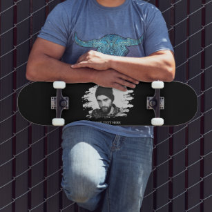 Skateboard Efecto fotográfico estirado Personalizado moderno