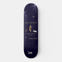 Skateboard Ejército de Dios