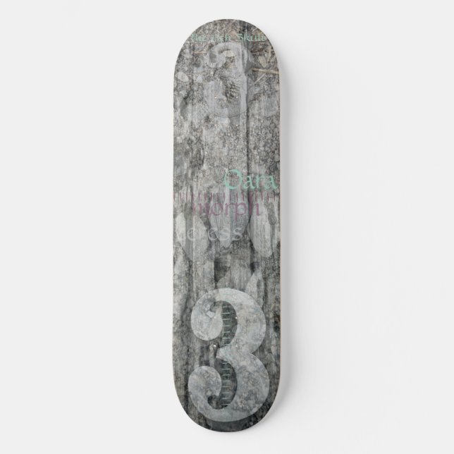 Skateboard El 13º Skult (Anverso)