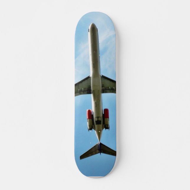 Skateboard El aeroplano grande saca (Anverso )