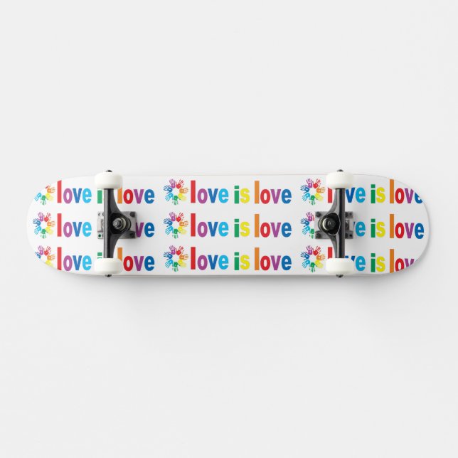 Skateboard El amor es amor (Horz)