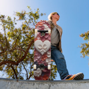 Skateboard El amor florece en los corazones