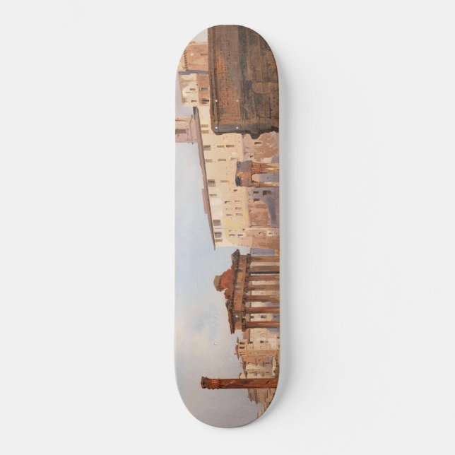 Skateboard El antiguo Foro Romano (de Ippolito Caffi) (Anverso)