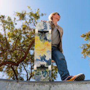 Skateboard El arte: La vibrante visión floral de Demuth