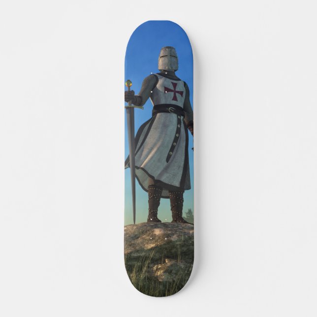 Skateboard El Caballero Templario (Anverso )