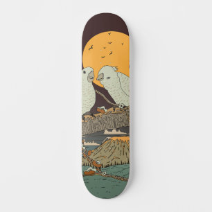 Skateboard El canto de pájaros pequeños