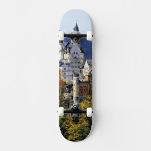 Skateboard El caprichoso Neuschwanstein es uno de tres
