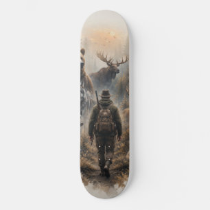 Skateboard El cazador, en el silencio salvaje
