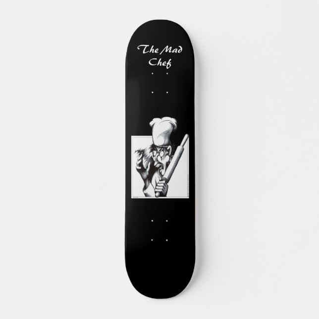 Skateboard El Chef Loco (Anverso )