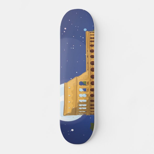 Skateboard El Coliseo de Roma (Anverso)
