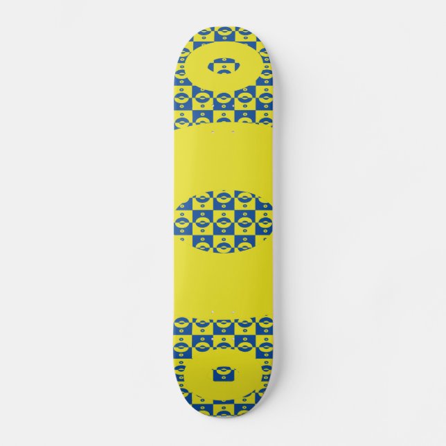 Skateboard el color de Light FIVE pixelat de masanser (Anverso)
