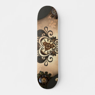 Skateboard El corazón del steampunk