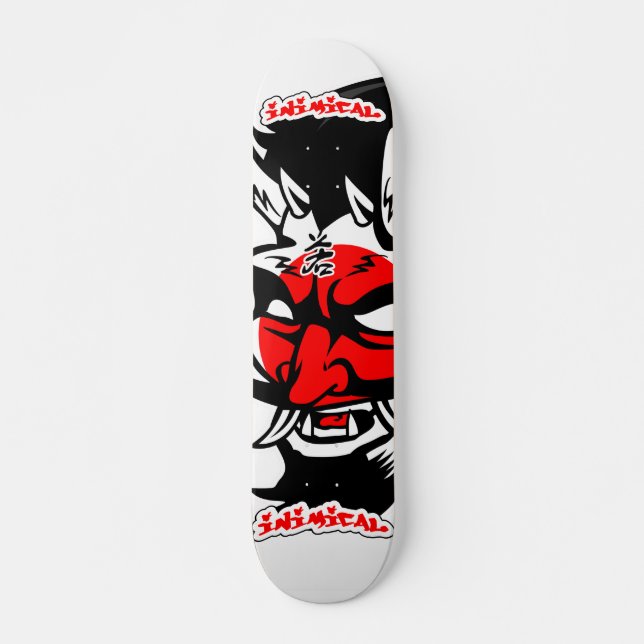 Skateboard El demonio hostil japonés (Anverso )