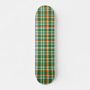 Skateboard El Día de San Patricio la bandera de Irlanda color