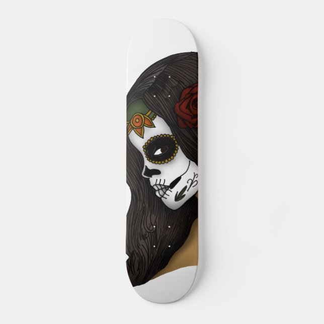 Skateboard El Día Del Chica Muerto (Anverso)