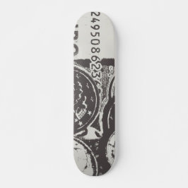 Skateboard El dinero hace girar el mundo