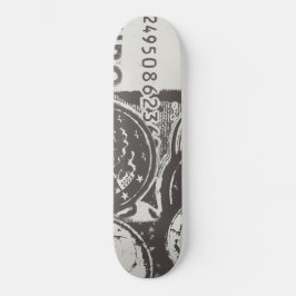 Skateboard El dinero hace girar el mundo