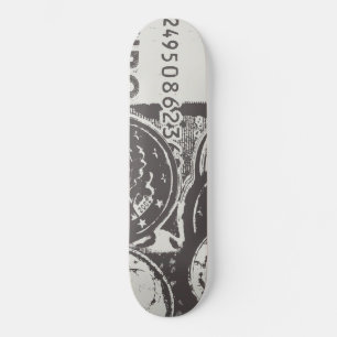 Skateboard El dinero hace girar el mundo